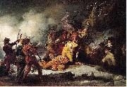 John Trumbull The Death of Montgomery in the Attack on Quebec France oil painting reproduction